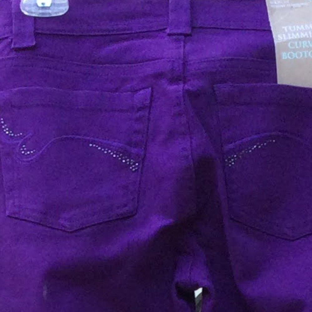 Charter Club Tummy Slimming Bootcut Denim Jean - Picture 4 of 4